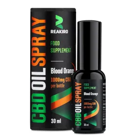 1000mg CBD Oil Spray Blood Orange | 30ml