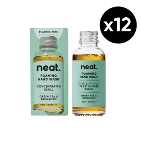 12x Foaming Hand Wash Refills, Green Tea & Bergamot