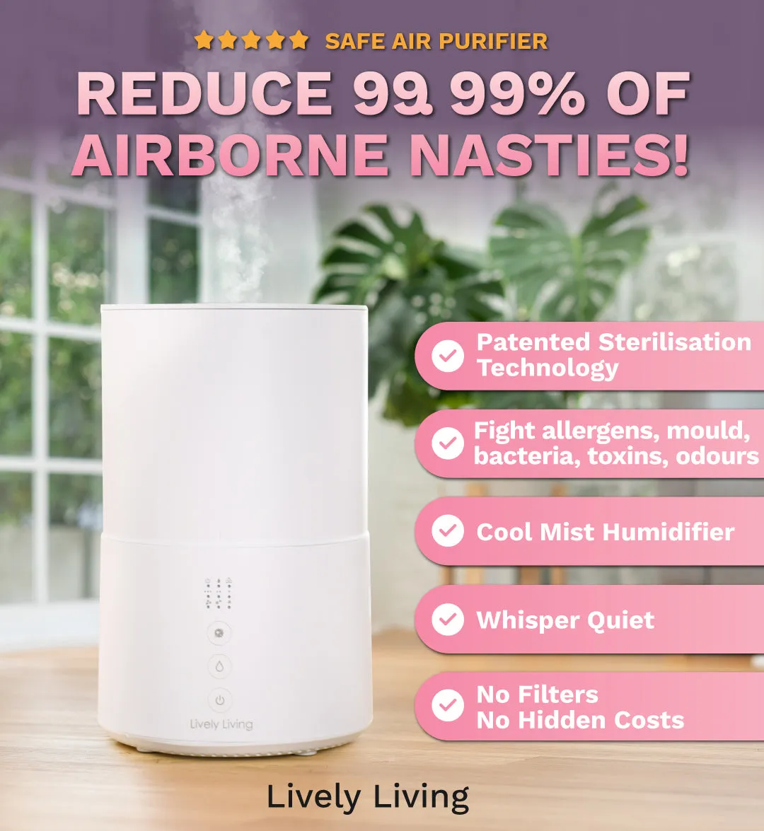 Air Purifier with Sterilization Mode   Oil