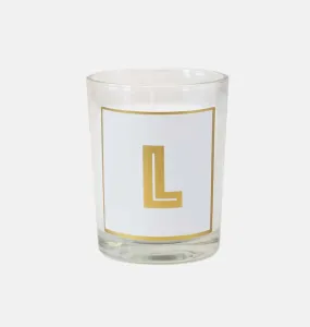 Alphabet Votive Candle - Letter L