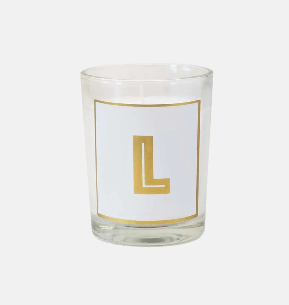 Alphabet Votive Candle - Letter L