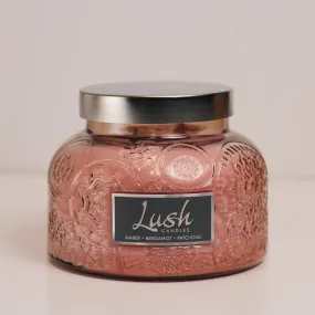 Amber Bergamot Patchouli - Lush Candle
