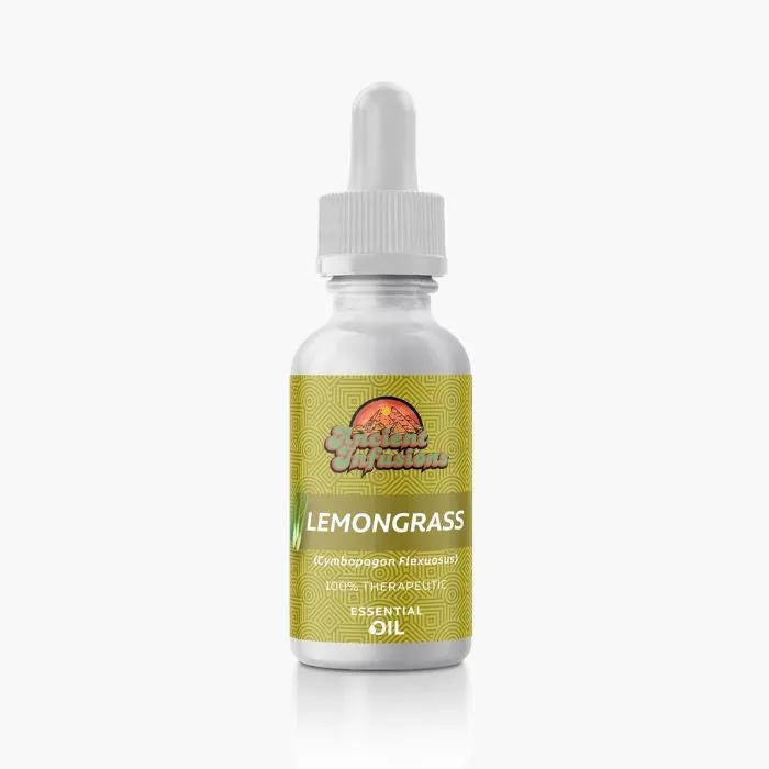 Ancient Infusions Lemongrass Essential Oil - Pure Therapeutic Grade Aromatherapy for Invigoration and Clarity