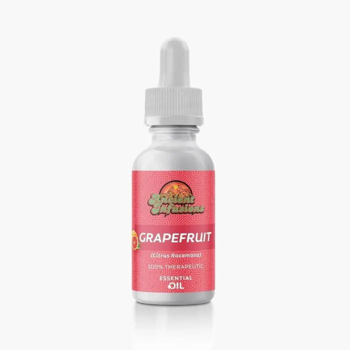 Ancient Infusions Pink Grapefruit Essential Oil - Pure Therapeutic Grade Aromatherapy for Refreshment and Citrus Delight