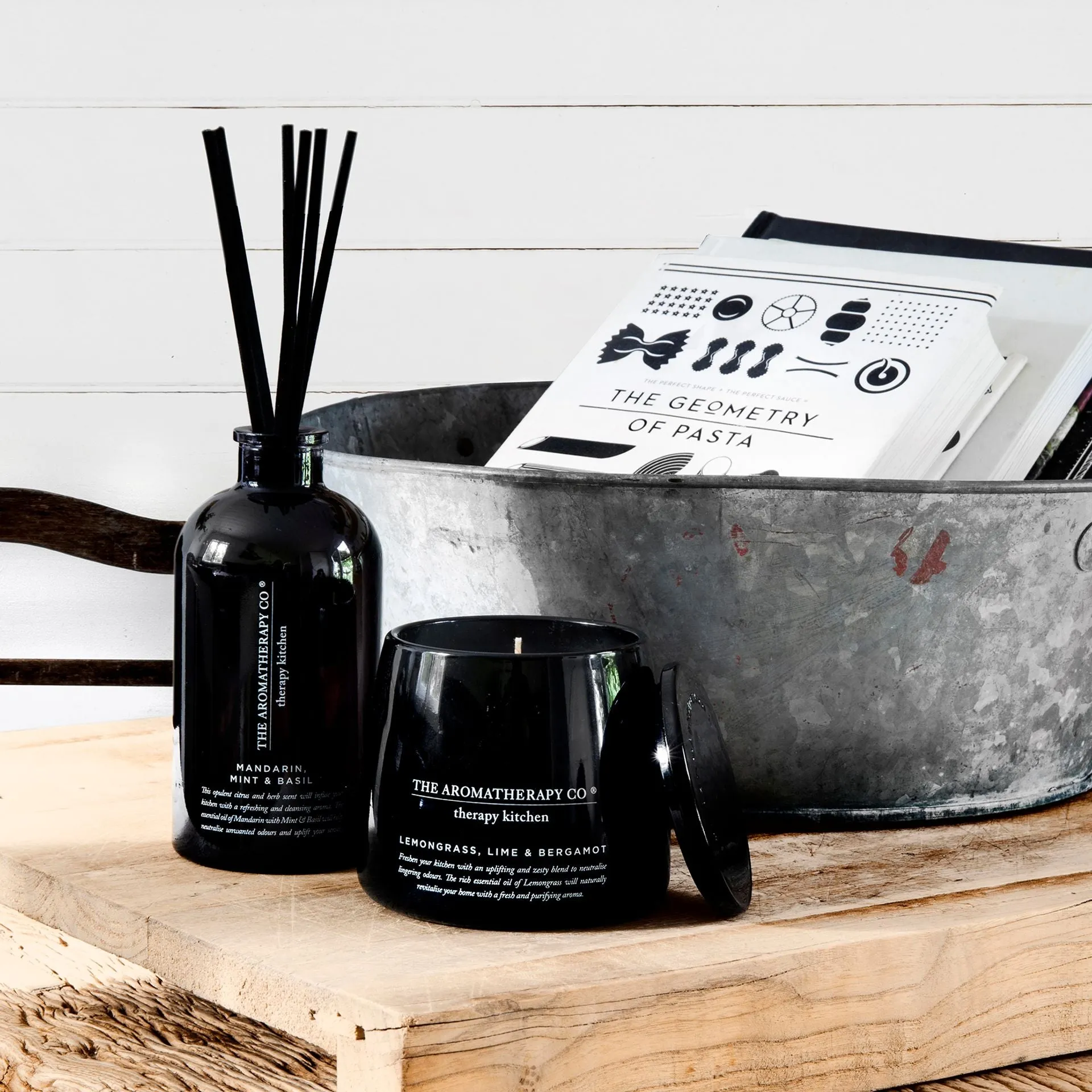 Aromatherapy Kitchen Diffuser | Lemongrass, Lime & Bergamot