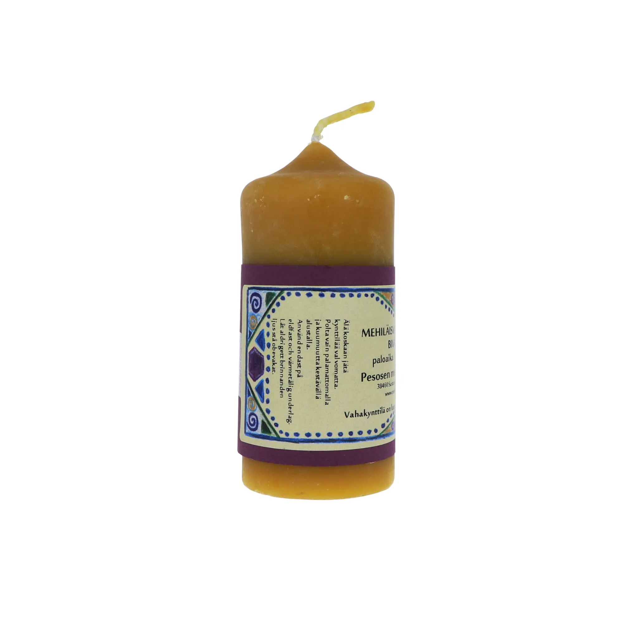 Beeswax Table Candle, Small