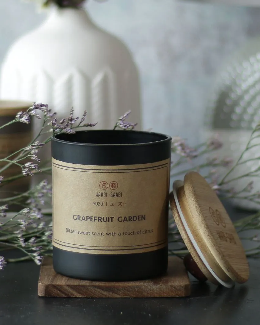 Big Bitter Scented Candle In Glass | 7.6 x 10.2 cm / 3 x 4 inches