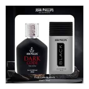 Black & Dark Code | Fragrance Combo Set for Him ( 50ml   60ml )