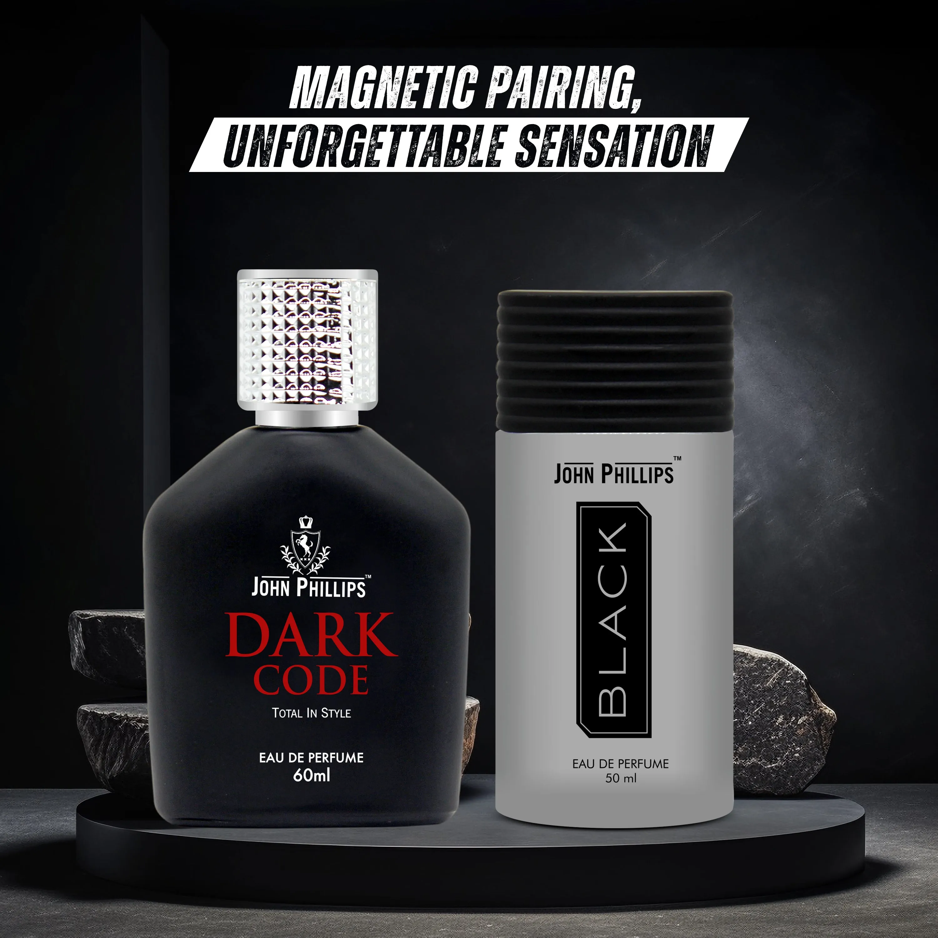 Black & Dark Code | Fragrance Combo Set for Him ( 50ml   60ml )