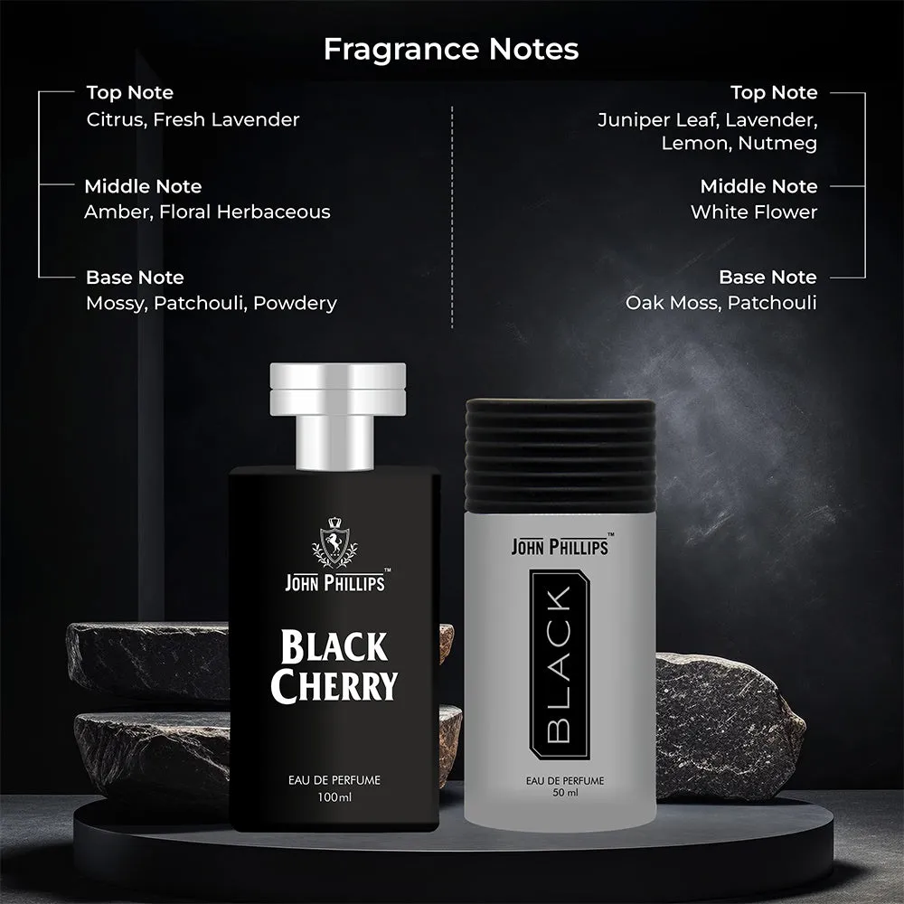 Black Cherry & Black | Fragrance Combo Set for Him ( 50ml   60ml )