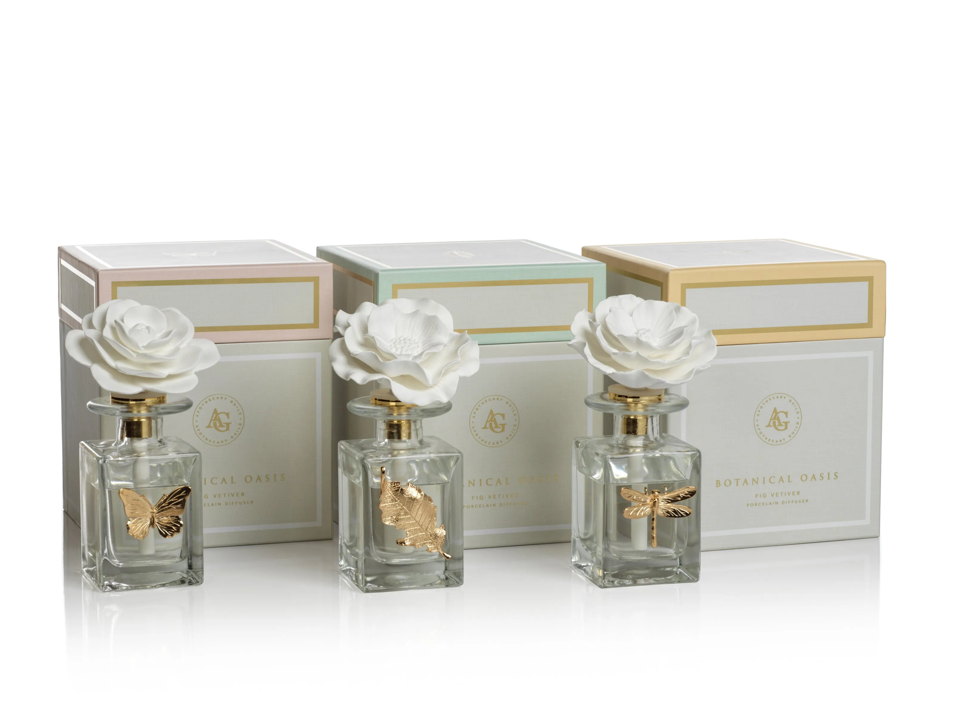 Botanical Oasis Porcelain Diffuser