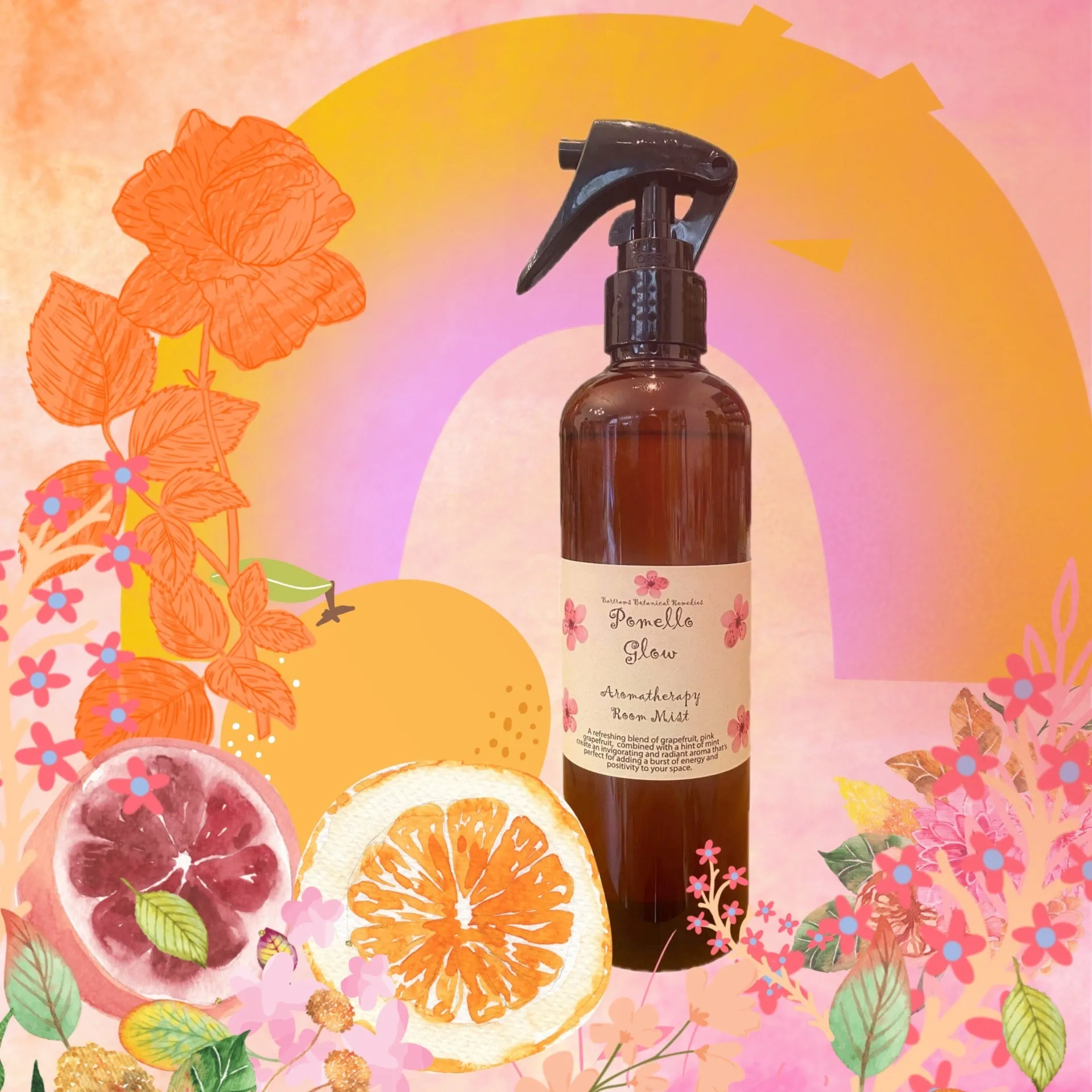 Breezy Glow Set of 2 Aromatherapy Room Sprays 250ml