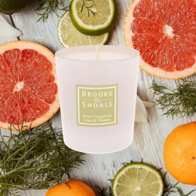 Brooke & Shoals Candle - Sweet Grapefruit Lime & Pomelo