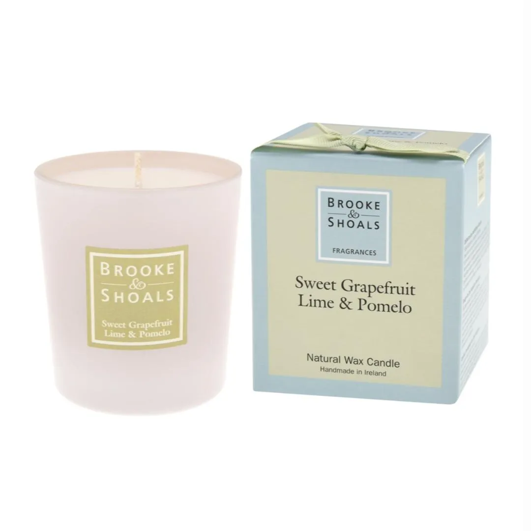 Brooke & Shoals Candle - Sweet Grapefruit Lime & Pomelo