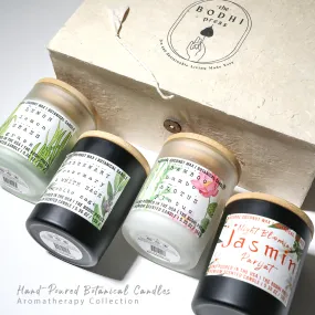 Candles Gift Box I Aromatherapy Collection I 4 Coconut Wax Candles