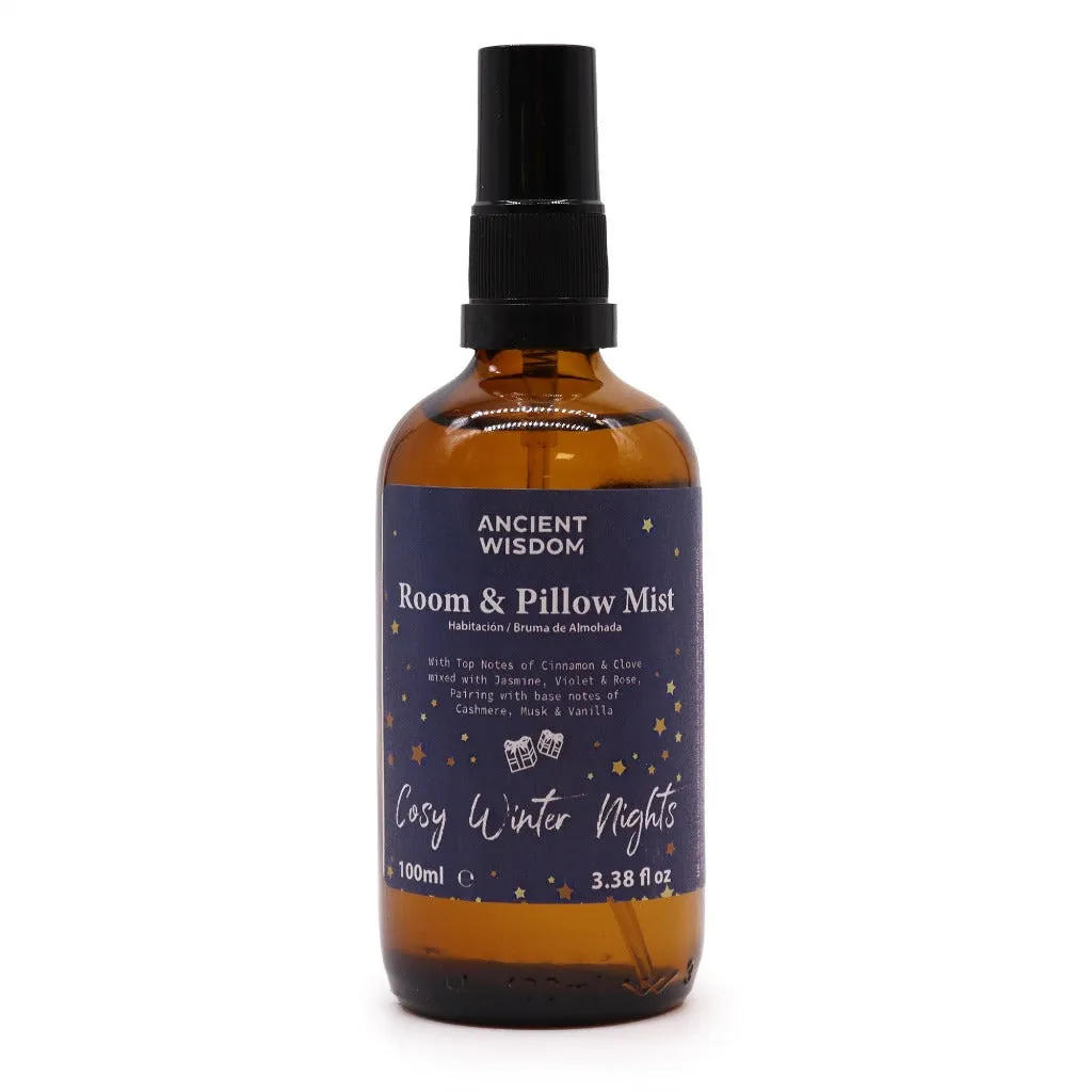 Christmas Room & Pillow Sprays - 5 Festive Scents - Xmas Home Fragrance