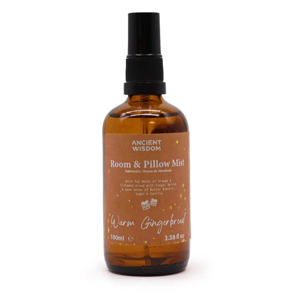Christmas Room & Pillow Sprays - 5 Festive Scents - Xmas Home Fragrance