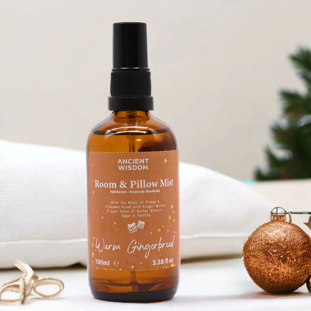 Christmas Room & Pillow Sprays - 5 Festive Scents - Xmas Home Fragrance