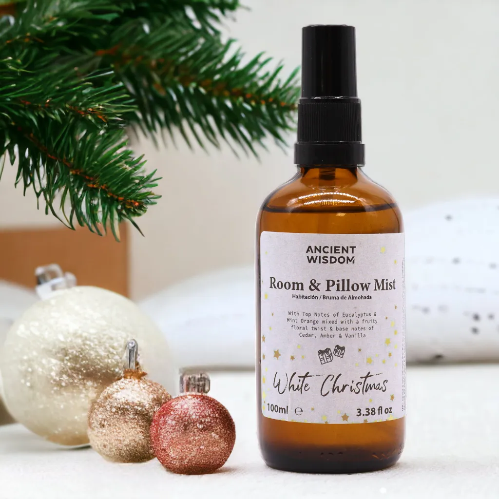 Christmas Room & Pillow Sprays - 5 Festive Scents - Xmas Home Fragrance