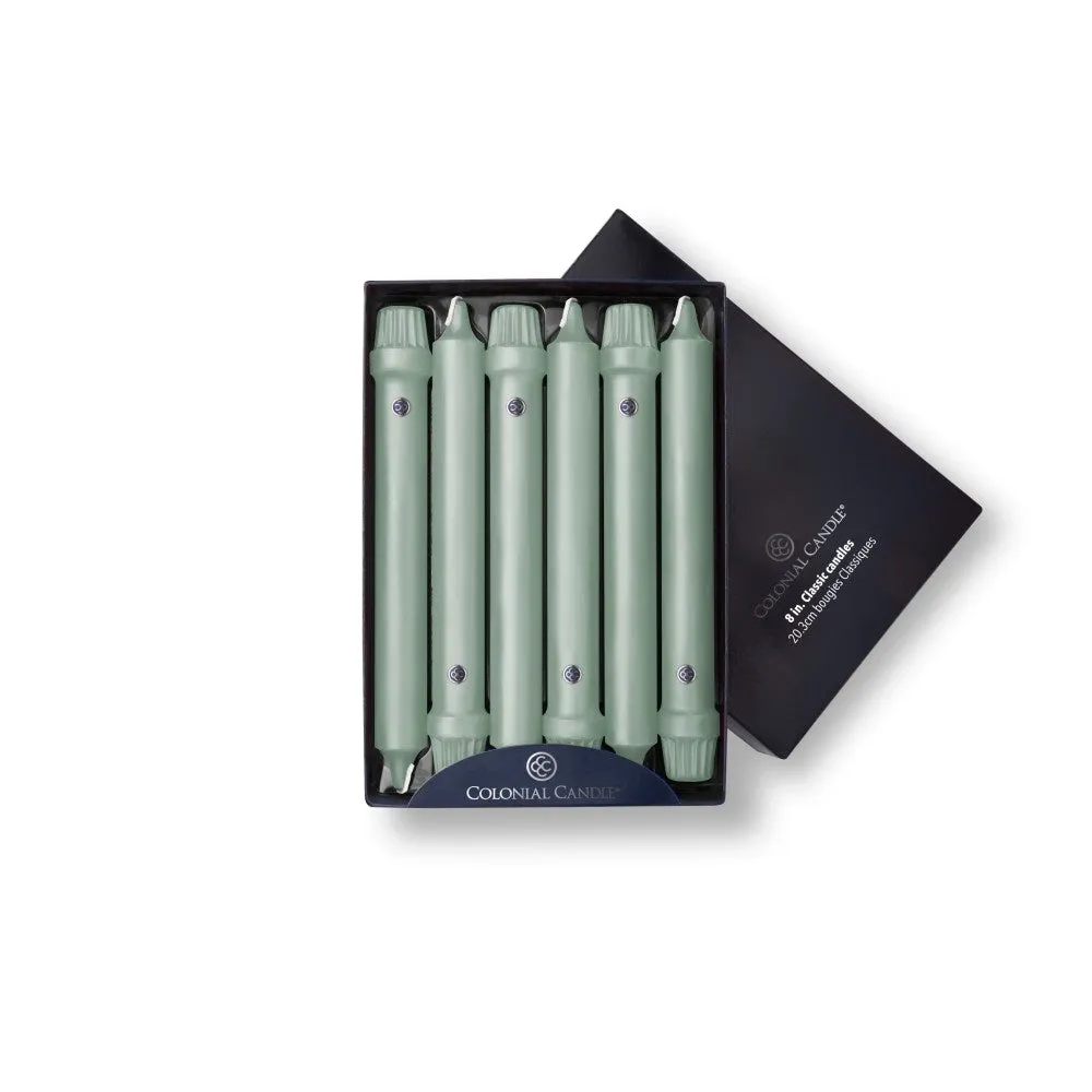 Colonial Classic Green 8" Classic Taper