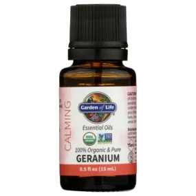 Essential Oil Geranium 0.5 Oz By Garden of Life