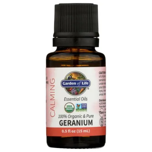 Essential Oil Geranium 0.5 Oz By Garden of Life