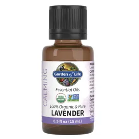 Essential Oil Lavender 0.5 Oz By Garden of Life