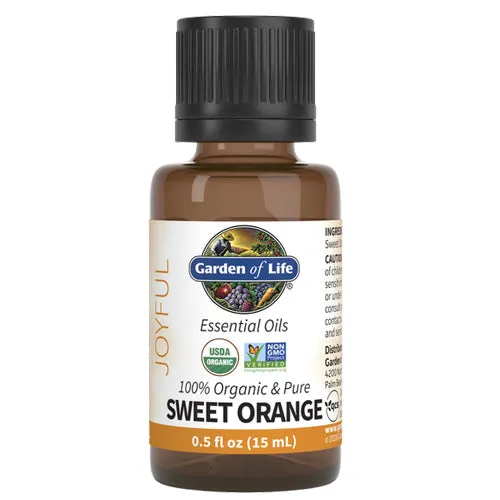 Essential Oil Sweet Orange 0.5 Oz By Garden of Life