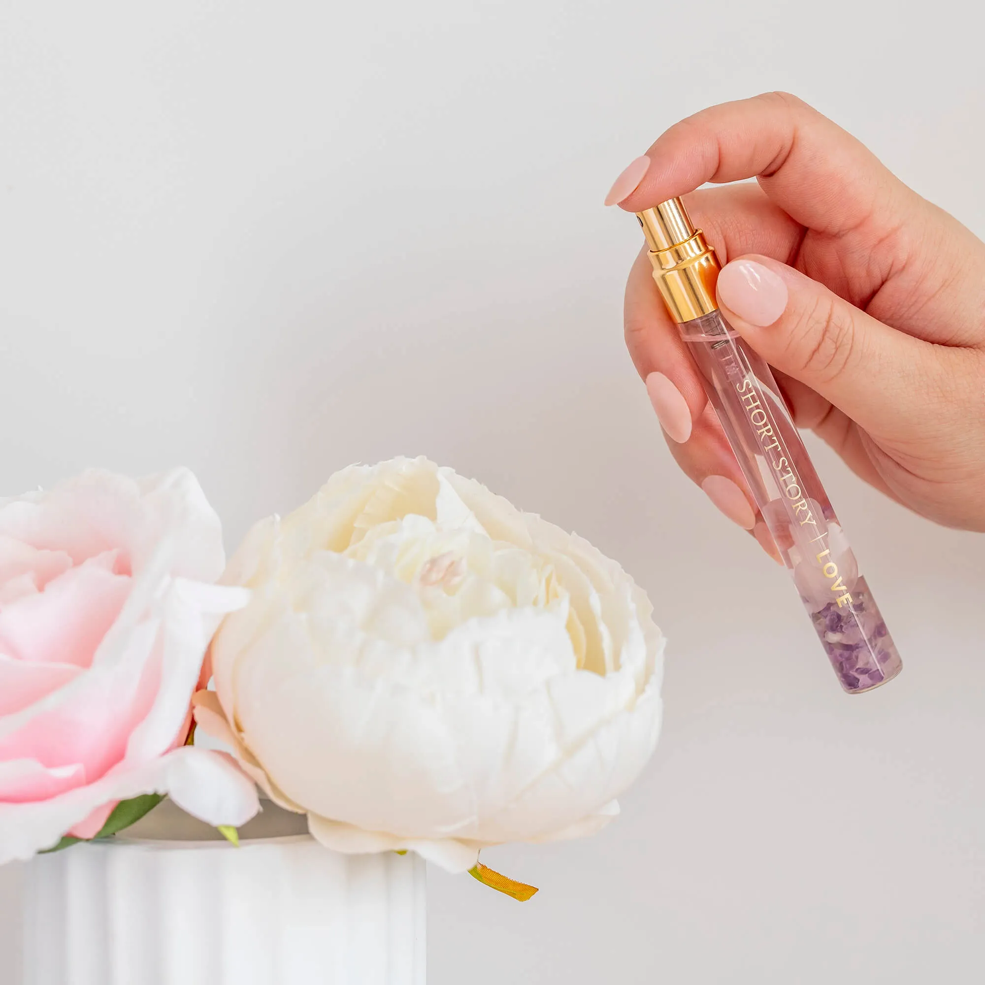 Floral Crystal Room Spray Love Wild Peony & Amber