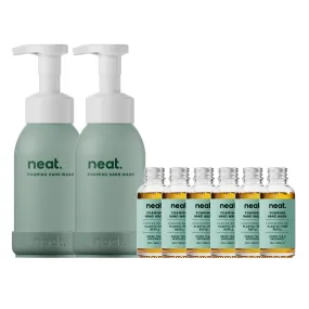 Foaming Hand Wash Bundle, Green Tea & Bergamot