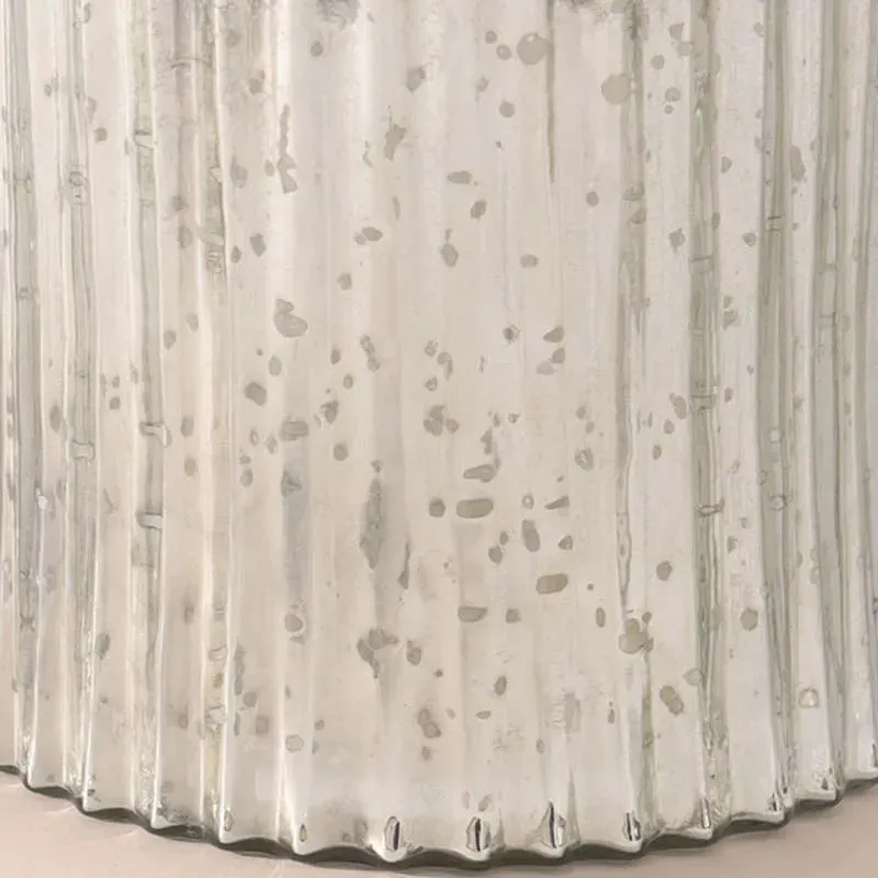 Foil Glass Vase | 3.5 x 4.5 x 6 inches