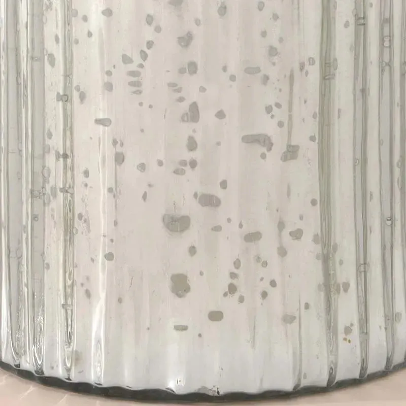 Foil Glass Vase | 3.5 x 4.5 x 6 inches