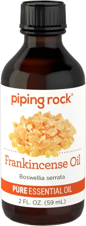 Frankincense Pure Essential Oil (GC/MS Tested), 2 fl oz (59 mL) Bottle