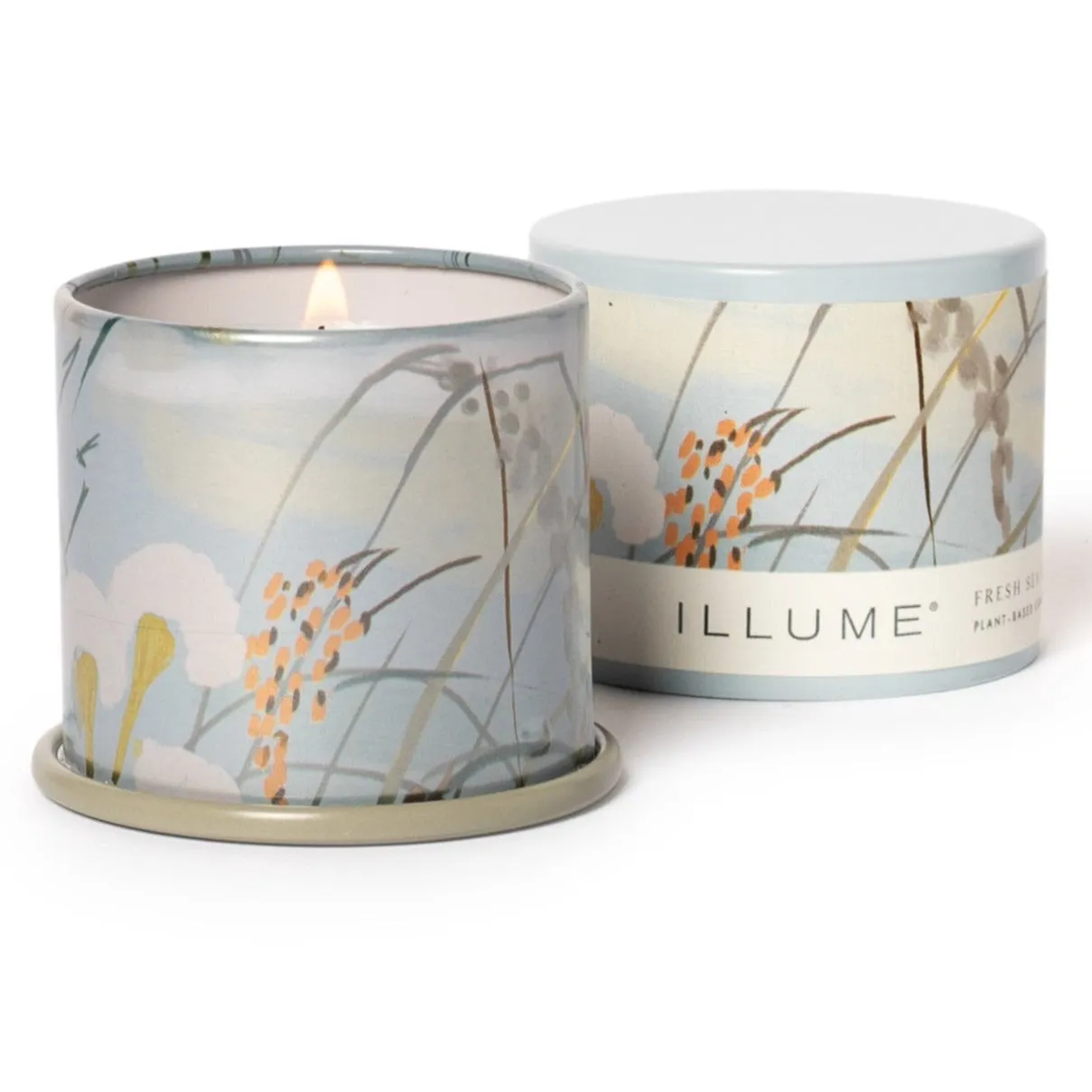 Fresh Sea Salt Demi Tin Candle