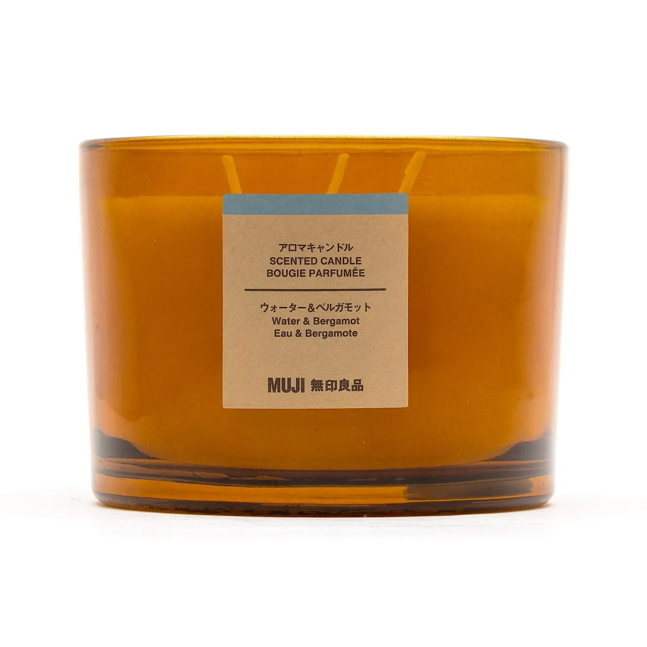 Glass Candle - Water & Bergamot (3 Wick)