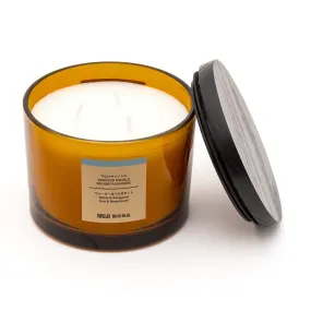 Glass Candle - Water & Bergamot (3 Wick)