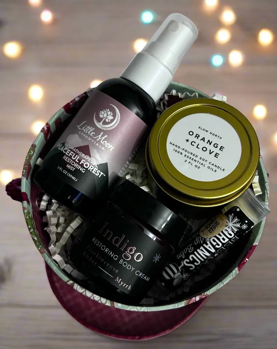 Happy Holidays Gift Tub