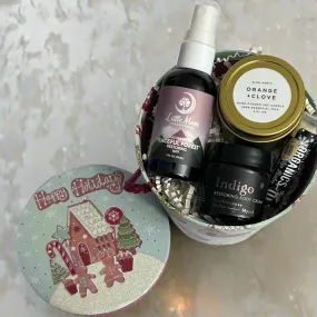 Happy Holidays Gift Tub