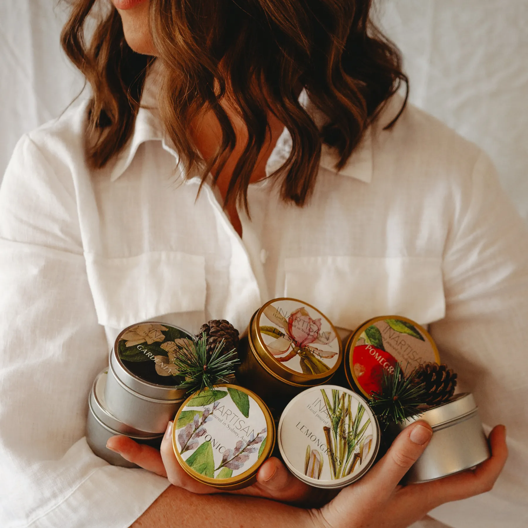 Inartisan Travel Candle - Fresh Linen