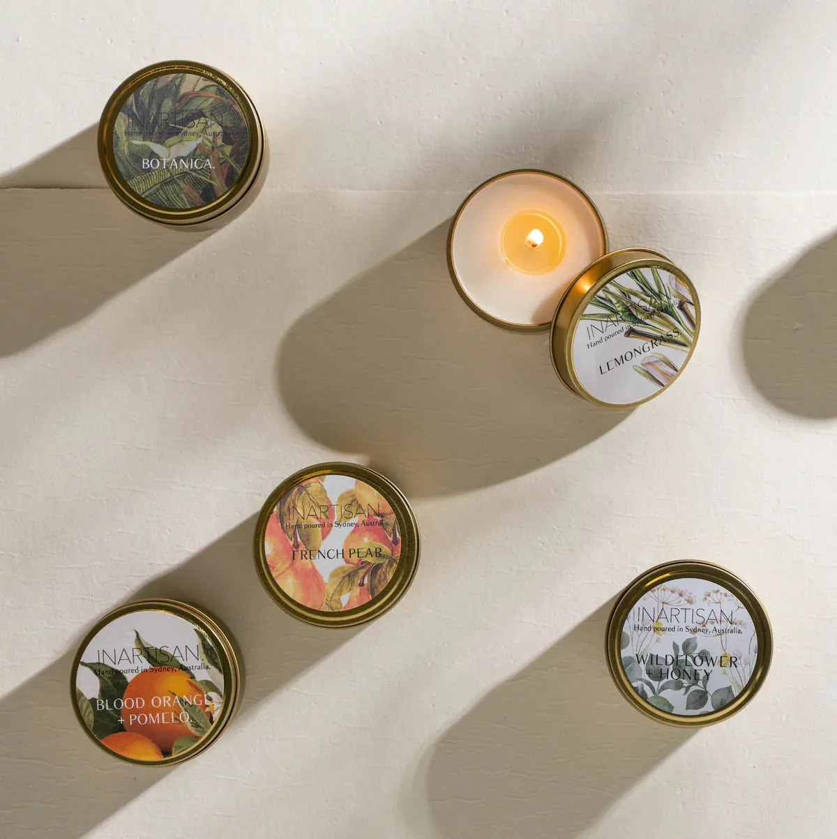 Inartisan Travel Candle - Fresh Linen