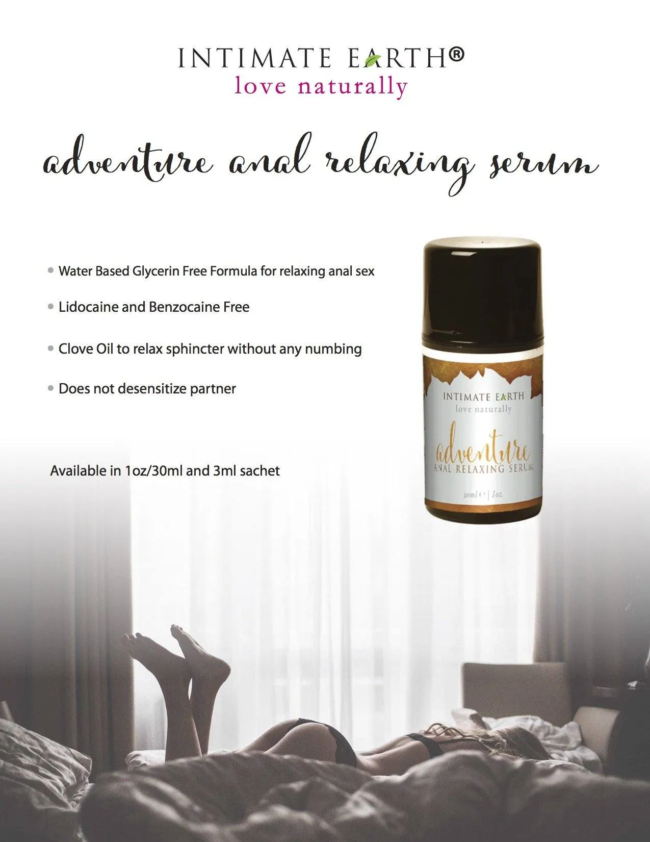 INTIMATE EARTH Adventure for Women 30ml ANAL RELAXING SERUM