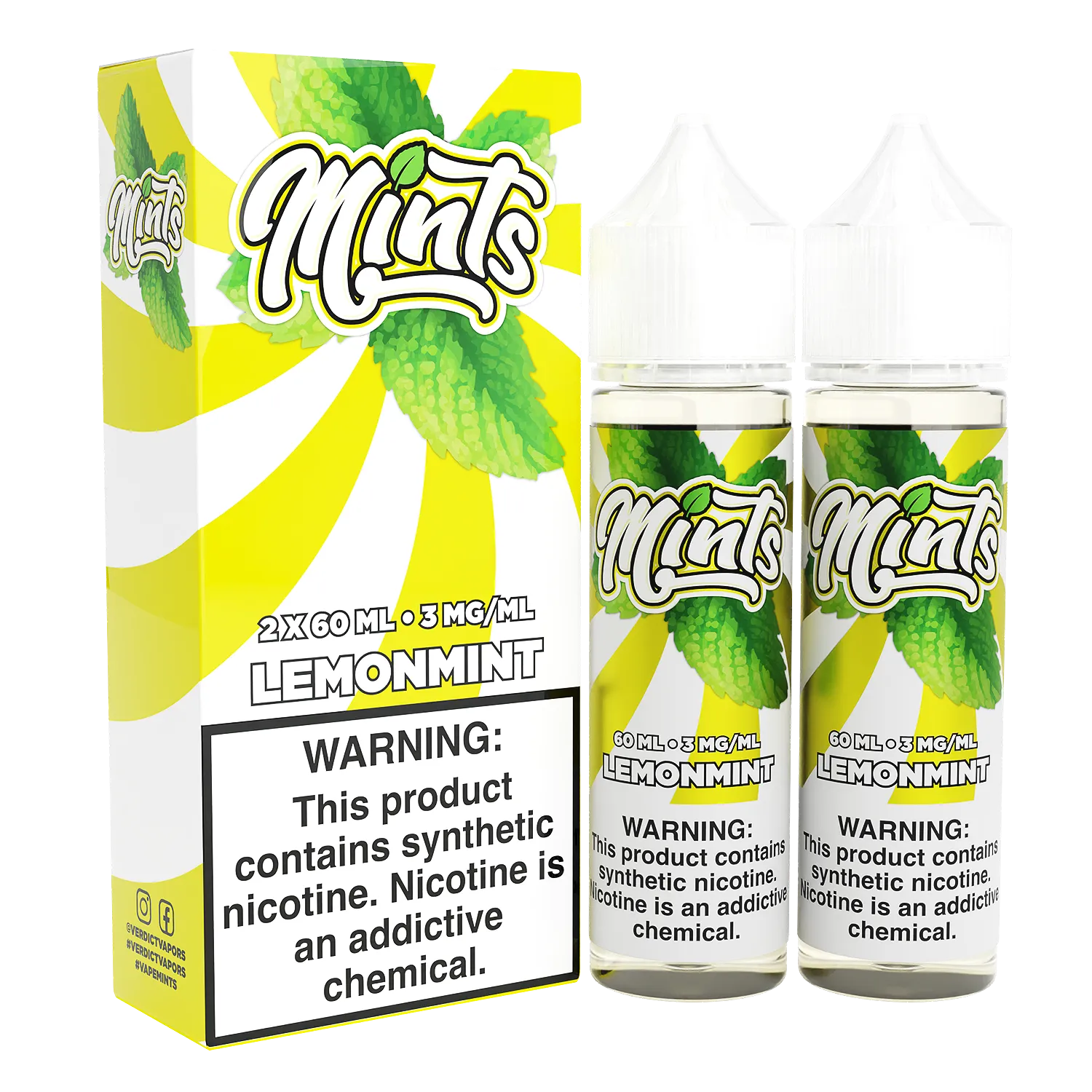 Lemonmint by Mints Series 2x 60mL