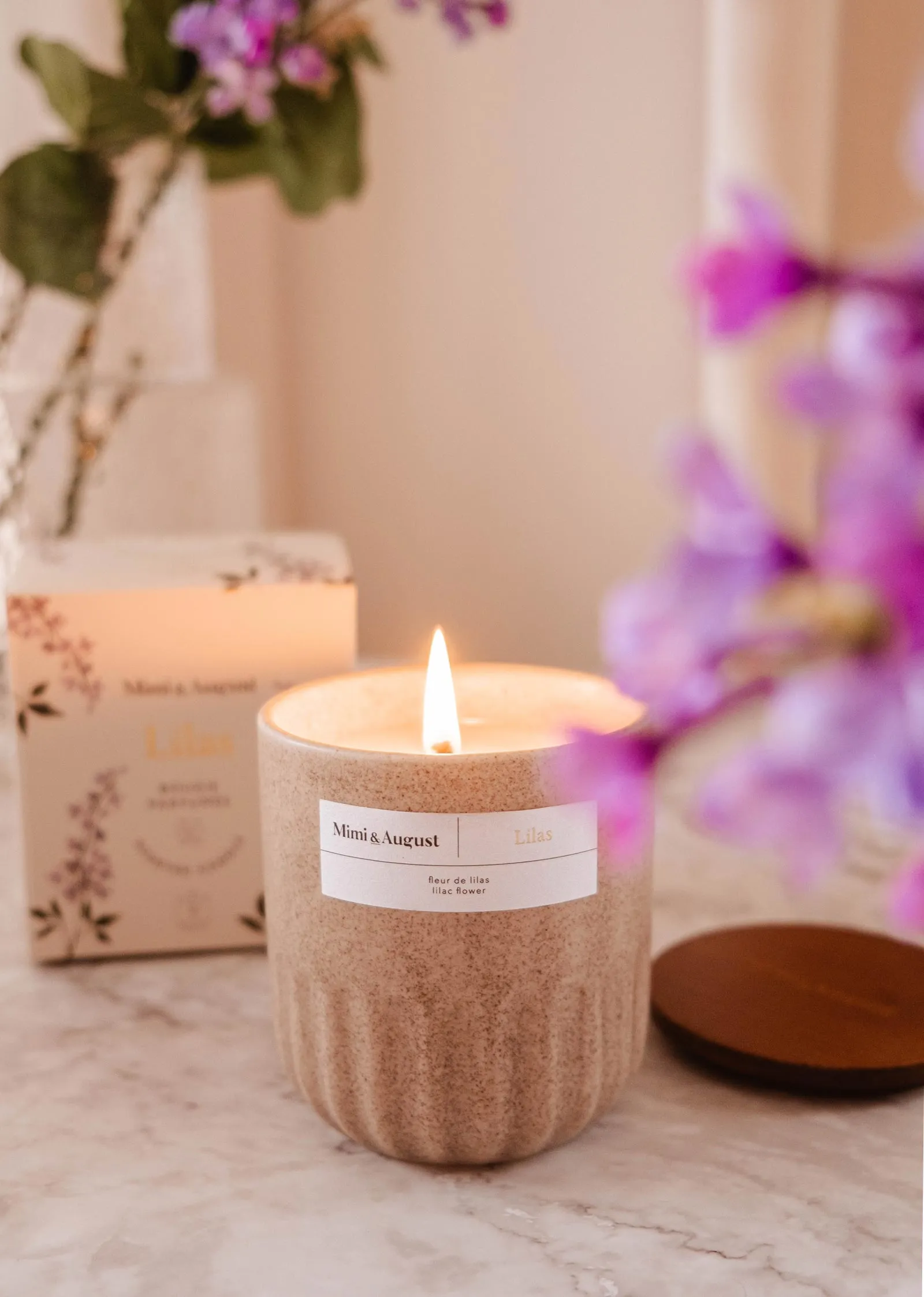 Lilas - Reusable Candle