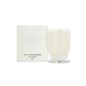 Lily & Lotus Flower Soy Candle 200g