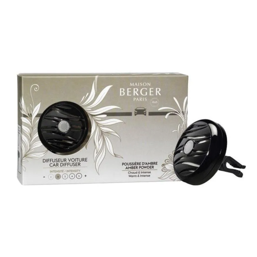 Maison Berger - Anti Odour Car Diffuser Amber Powder