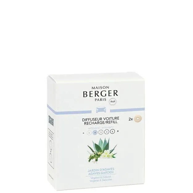 Maison Berger - Anti Odour Car Diffuser Refill - Agaves Garden