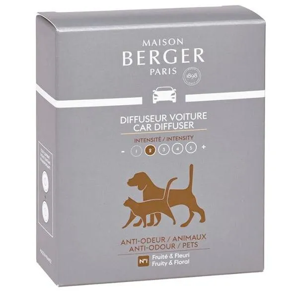 Maison Berger - Anti Odour Car Diffuser Refill - Pets