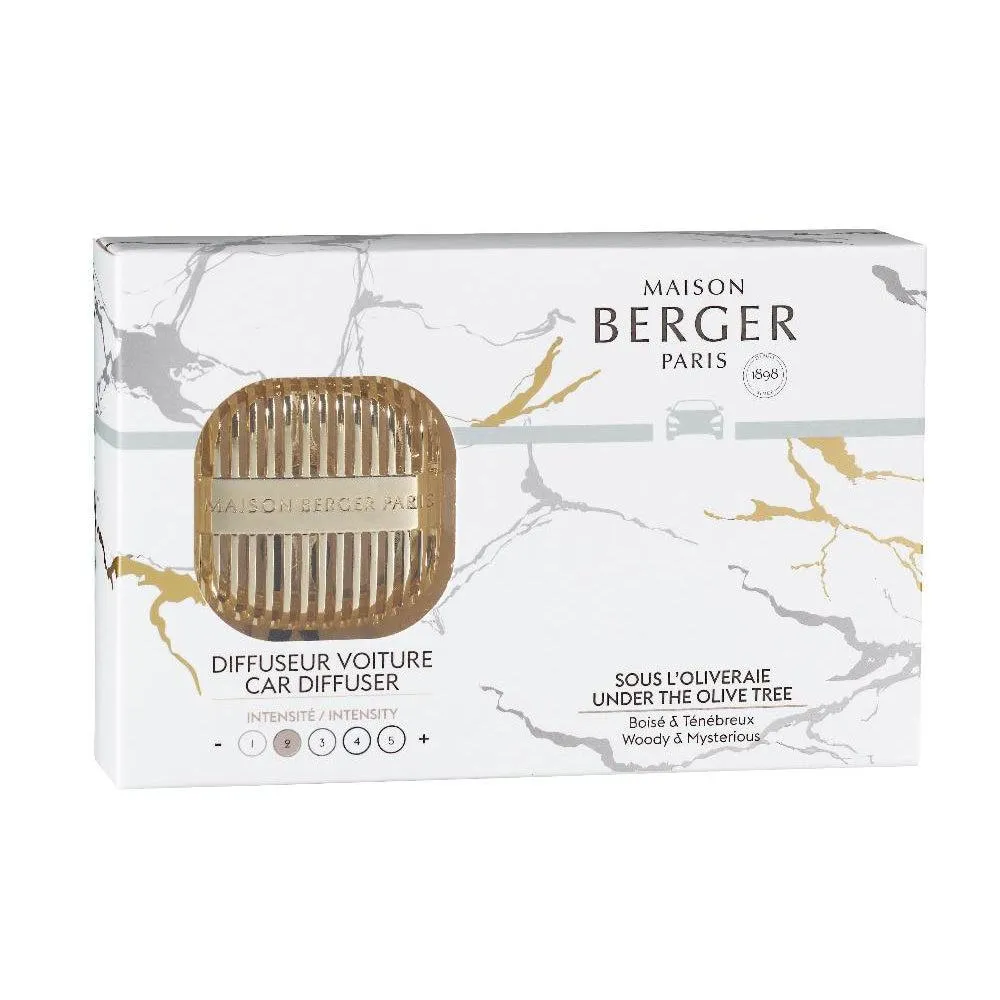Maison Berger - Anti Odour Car Diffuser - Under the Olive Tree - 6668