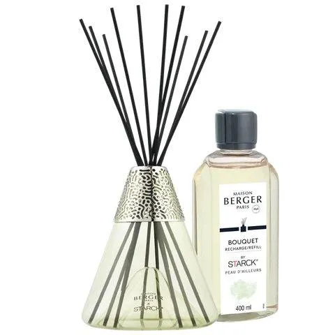 Maison Berger Bouquet - Starck Green Reed Diffuser Peau D’Ailleurs (400 mL)