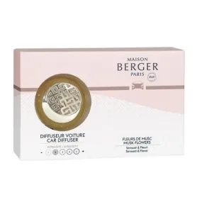 Maison Berger - Car Diffuser - Musk Flowers - DISCONTINUED